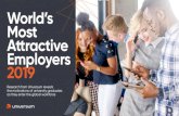 World’s Most Attractive Employers 2019 The...Secure employment Respect for people Challenging work World’s Most Attractive Employers 2019 8 KEY FINDINGS STUDY DETAILS PREFERRED