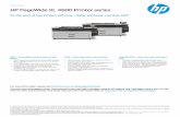 HP PageWide XL 4600 Printer series · Optional : High Capacit y S tacker, online folder (only compatible in conjunction with the optional HP PageWide XL 4x00 Accessor y Upgrade Kit)