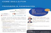CORE SKILLS FOR MEDIATION ADVOCACY TRAINERS & …...Teaching mediation advocacy as an essential tool in practice development Preparing for mediation – role of the client, role of