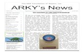The ARK Foundation of Dayton, Inc. ARKY s News · The ARK Foundation of Dayton, Inc. I had the privilege back in No-vember to attend the grand opening of the new exhibits at the Creation