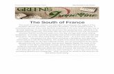 The South of France - Green's Warehouse Discount Beverages · The south of France, which in my estimation encompasses the regions of the Southern Rhone, Provence, Languedoc-Roussillon,