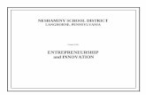 ENTREPRENEURSHIP and INNOVATION · ENTREPRENEURSHIP and INNOVATION . CURRICULUM MAP Course/ Subject: Entrepreneurship and Innovation Grade: ... Concept of Entrepreneurship and Role