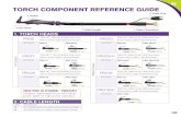 torch component reFerence gUiDe - Welding …...185 torch component reFerence gUiDe 1. Torch Head 3. switch 5. cable plug 2. cable length 4. cable Termination 1. TOrcH HeaDs a ir c