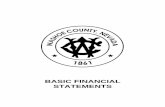 BASIC FINANCIAL STATEMENTS - Washoe County, Nevada · 2020-06-12 · BASIC FINANCIAL STATEMENTS Page ... The notes to the financial statements are an integral part of this statment.