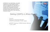 JPCERT/CC is an independent non-profit organization ... · @CSIRT Training in AfNOG tutorial, Morocco 1 June, 2008 JPCERT/CC is an independent non-profit organization, acting as a