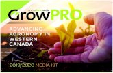 ADVANCING AGRONOMY IN WESTERN CANADA · Double page spread, 1/4” bleed $4,800 Full page, regular or 1/4” bleed $2,400 Half page, horizontal or vertical $1,400 1/4 page $800 Outside