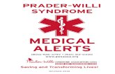 MEDICAL ALERTS - Prader-Willi Syndrome AssociationProblems with sleep and sleep disordered breathing have been long known to affect individuals with Prader-Willi syndrome (PWS). The