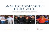 FEBRUARY 2019 AN ECONOMY FOR ALL · a catalytic role in unlocking capital for underrepresented entrepreneurs. Such entrepreneurs can help build a more dynamic US economy and help