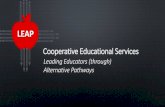 Leading Educators (through) Alternative Pathways · alternative pathways . leap. proposal to co-construct and implement an innovative alternative pathway to a dual license in both