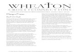 A PUBLICATION OF THE WHEATON CHRISTIAN REFORMED CHURCH ... · A PUBLICATION OF THE WHEATON CHRISTIAN REFORMED CHURCH VOLUME 16 ISSUE 8 April, 2012 711 East Harrison, Wheaton, Illinois