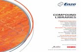 COMPOUND LIBRARIES · 4 Chemical Genomics Available libraries: Chemical Genomics BML-2840 ICCB Known Bioactives Library – 480 compounds of known biological activity BML-2832 Kinase