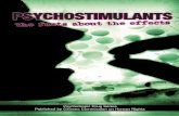 Psychostimulants: The fact about the effectsru.cchr.org/sites/default/files/education/psychostim-booklet.pdf · Side effects can sometimes be more pronounced than a drug’s intended