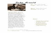 john arnold one sheet-2 - Amazon Web Services€¦ · John Arnold !! About John Arnold: John Arnold is an emerging Indie/Electronic artist from Quincy, MI, but is currently residing