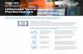 Ultimate Workstation Performance Brief - Intel Newsroom€¦ · Intel® Turbo Boost Technology 2.0: Dynamically increases the processor’s frequency, as needed, by taking advantage