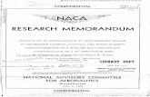 I RESEARCH MEMORAN'DUM I - NASA · NACA RM L57C20 NATIONAL ADVISORY COMMITTEE FOR AERONAUTICS RESULTS OF AN INVESTIGATION AT HIGH SUBSONIC SPEEDS TO DETERMINE LATERAL-CONTROL AND