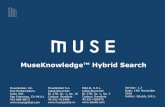 MuseKnowledge Hybrid Search · MuseKnowledge™ Hybrid Search MuseGlobal, Inc. One Embarcadero Suite 500 San Francisco, CA 94111 415 896-6873 EduLib, S.R.L. Calea Bucuresti Bl ...