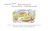 Allotment Tenants’ Handbook - Great Aycliffe Town Council · tidy by making composting bays. Composting bins may be available from Durham County Council. Build the compost heap