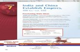 India and China Establish Empires, ... 186 India and China Establish Empires, 400 B.C.â€“A.D. 550 Previewing