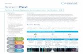 Spirent iTestSpirent iTest .0Data Sheet Python-Based Network Automation and Verification IDE Overview Spirent iTest 8.0 delivers the first ever unified Interactive Development Environment