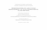 INVESTIGATION OF LIFE CYCLE MANAGEMENT OF ELECTROMAGNETIC FLOW METERS · 2013-07-02 · INVESTIGATION OF LIFE CYCI,E MANACEMENT OF ELECTROMACNETIC FLOW METERS GERTIFICATION I certify