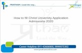 How to fill Christ University Application Admissions 2020• Mandatory CISI module certification for Finance and Investment Elective students • Mandatory IIBF and III certification