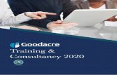 Trainingcshudhsp/documents/Training-Consu… · (CPD) certification is provided for all . courses. Goodacre is an accredited provider of the Chartered Institute of Securities and