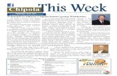 T ee - Chipola College This Week... · T ee A newsletter for Chipola College students, employees, and friends ChipoaChipoa An Eual AccessEual pportunity nstitution September 16-22,