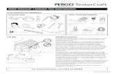 PER18002 TimberCraft Install Instructions v4pdf.lowes.com/installationguides/604743156415_install.pdf · components for successful installation. Owner assumes responsibility for compliance