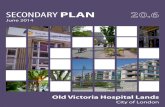 SECONDARY PLAN - London, Ontario...Old Victoria Hospital Lands Secondary Plan - une 2014 1 Introduction 20.6.1 Introduction The area south of Horton Street, more commonly known as