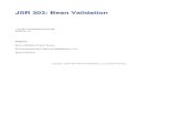 JSR 303: Bean Validation · Table of Contents Disclaimer ...