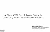 Learning From OSI Reform Pressures A New OSI For A New …...Session Question OSI has changed in response to the maturity of open source as a concept and practice. How well does your
