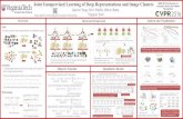 Joint Unsupervised Learning of Deep Representations and ...jyang375/Jianwei_Yang_files/cvpr16-jule... · Joint Unsupervised Learning of Deep Representations and Image Clusters Jianwei