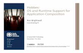 Hobbes:’’ OS’and’Run/me’Supportfor’ Applicaon’Composi/on’’xstack.sandia.gov/hobbes/files/Hobbes-Dec8.pdf · Sandia National Laboratories is a multi-program laboratory