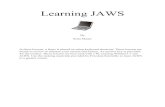Learning JAWS · Lesson C: JAWS Start-Up Wizard Lesson D: The JAWS Options Menu Lesson 1: The PC Desktop Lesson 2: Computer or My Computer Lesson 3: Microsoft Word Lesson 4: Insert