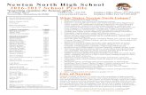 Newton North High School 2016-2017 School Profile · Newton North High School 2016-2017 School Profile David Fleishman, Ed.D. Superintendent of Schools Henry Turner, Ed.D. Principal