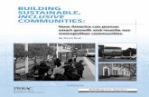 BUILDING SUSTAINABLE, INCLUSIVE COMMUNITIES...Building Sustainable, Inclusive Communities 1 Preface On June 16, 2009, in joint testimony to Congress by three Cabinet Secretaries, the