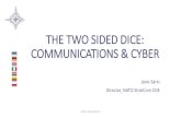 THE TWO SIDED DICE: COMMUNICATIONS & CYBER€¦ · PowerPoint Presentation Author: Linda Curika Created Date: 10/5/2015 12:31:01 PM ...