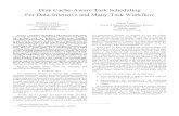 Disk Cache-Aware Task Scheduling For Data-Intensive and ...tanaka/publications/... · Disk Cache-Aware Task Scheduling For Data-Intensive and Many-Task Workflow ... Montage workflow