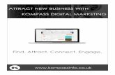 Kompass Digital Marketing Brochure · 2017-06-29 · KOMPASS DIGITAL MARKETING. ... Do-it-yourself SEO Wizard Your company profile on Kompass will be visible to potential new customers
