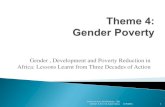 Gender , Development and Poverty Reduction in … Endeley.pdfGender , Development and Poverty Reduction in Africa: Lessons Learnt from Three Decades of Action 11/9/2016 Professor Joyce