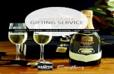 CORPORATE GIFTING SERVICE - The Hamper Emporium · GIFTING SERVICE CORPORATE hampers • wine gifts • corporate branding • gifts • experiences but flowers   1300 459 452