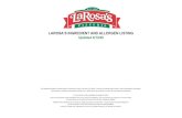 LAROSA’S INGREDIENT AND ALLERGEN LISTINGPlease discuss any questions you have with your health care professional. LAROSA’S INGREDIENT AND ALLERGEN LISTING Updated 4/13/20 The ingredient