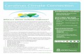 Department o eography University o Soth arolina inter ... · Carolinas Climate Connection Carolinas Integrated Sciences & Assessments Integrating Climate Science and Resource anagement