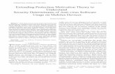 Extending Protection Motivation Theory to Understand ...€¦ · Abstract— THIS study proposes and develops a theoretical model by adopting and extending the protection motivation