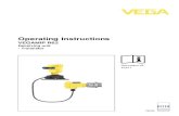 Operating Instructions - VEGAMIP R62 - - Transistor Level Measurement/5.2… · GOST 12821-80. You can ﬁnd additional information in the supplementary instructions manual "Flanges