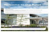 WELCOME to the RJAH · Welcome To Sheldon Ward message from Ward Manager Our ward based team consist of: Doctors, Nursing Staff, Physiotherapists, Occupational Therapist, Ward Clerks
