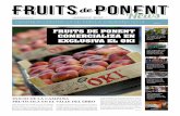 ÍNDICE FRUITS DE PONENT EXCLUSIVA EL OKI · FRUITS DE PONENT COMERCIALIZA EN EXCLUSIVA EL OKI Fruits de Ponent ha iniciado en junio la campaña de fruta de hueso de su zona productora