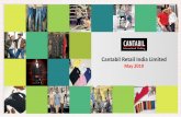 Cantabil Retail India Limited - cantabilinternational.com€¦ · Urban areas witnessing clear shift in Women’s Wear- from saree to salwar kameez, kurti’s, shirts, tops, trousers