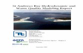 St Andrews Bay Hydrodynamic and Water Quality Modeling Report€¦ · Analysis Simulation Package (WASP) for the water quality modeling. This report includes both the hydrodynamic