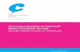 Communications Council Best Practice Guide Media Co… · The Communications Council | Best Practice Guide Communications Council Best Practice Guide Social Media Code of Conduct.